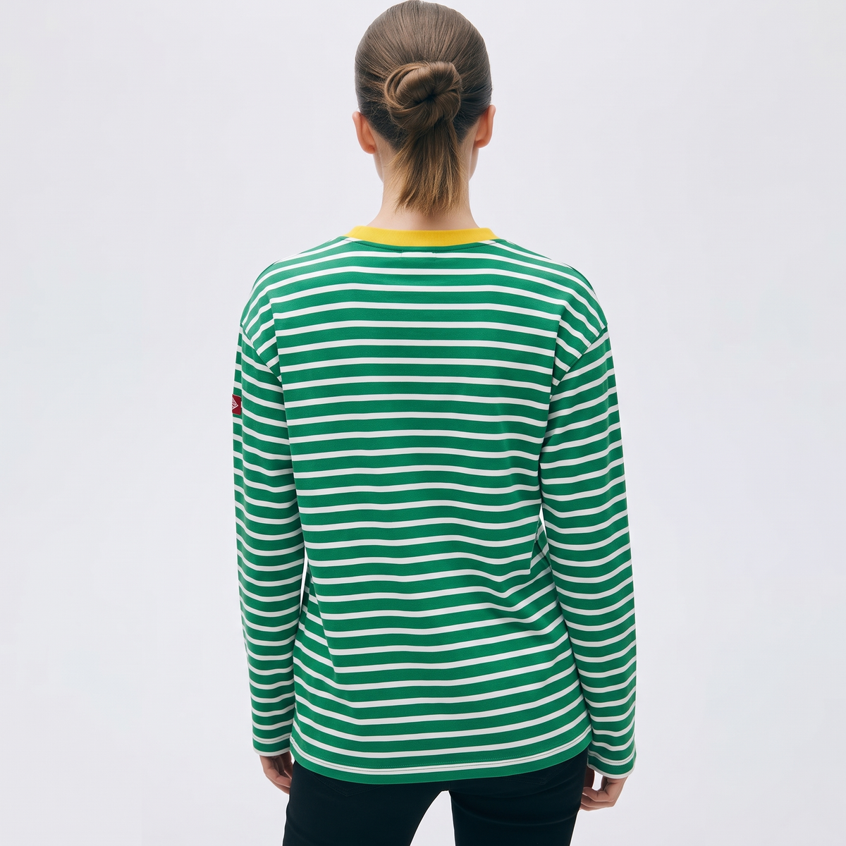 Lemon Drop – Striped Oversized T-Shirt