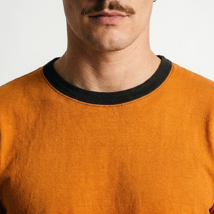 The Mango Lassi-crop fit ringer tees