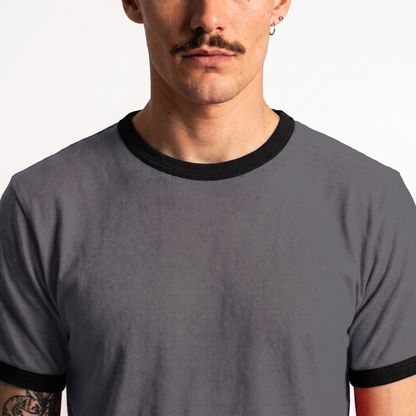 Mocha Melt Ringer Tee