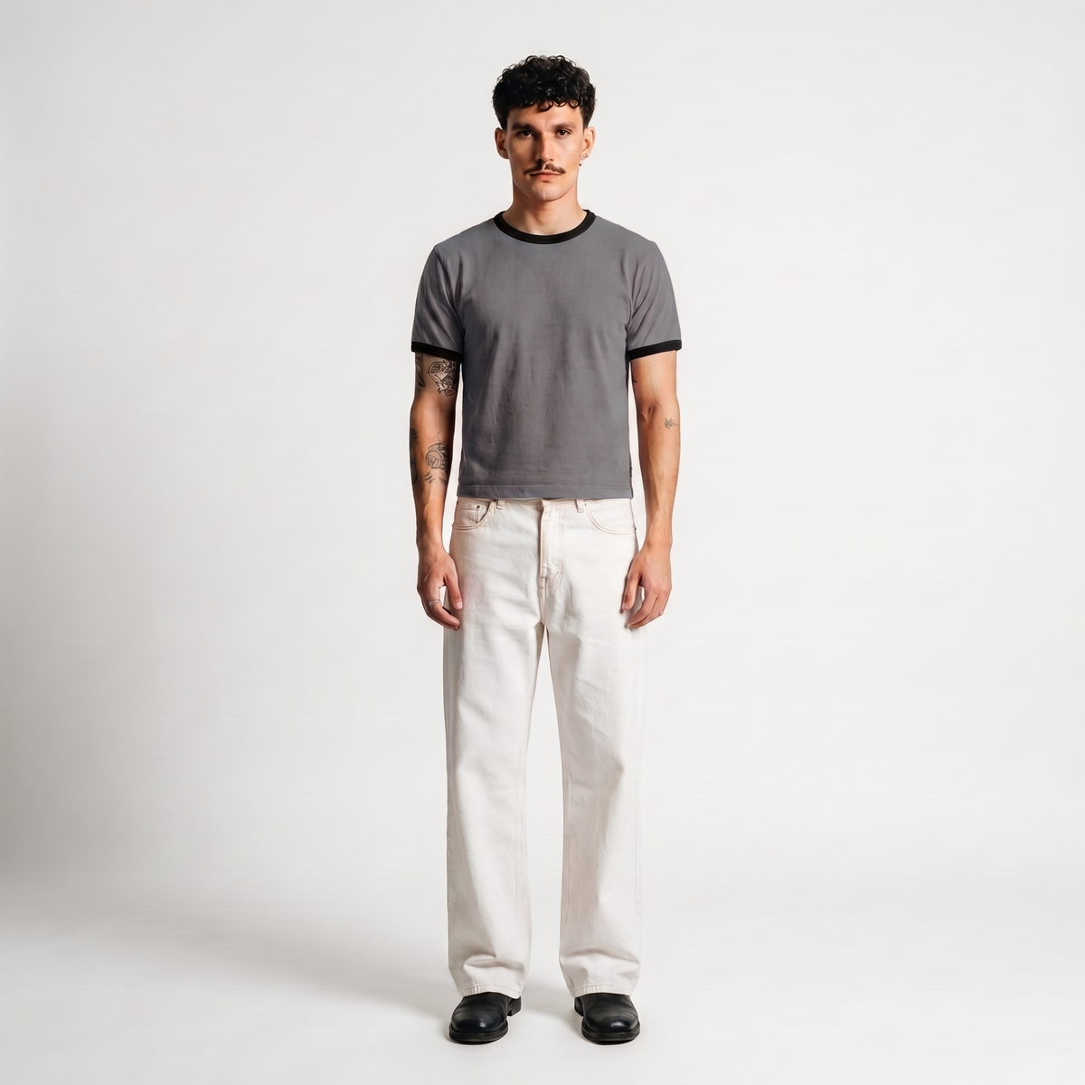 Mocha Melt Ringer Tee