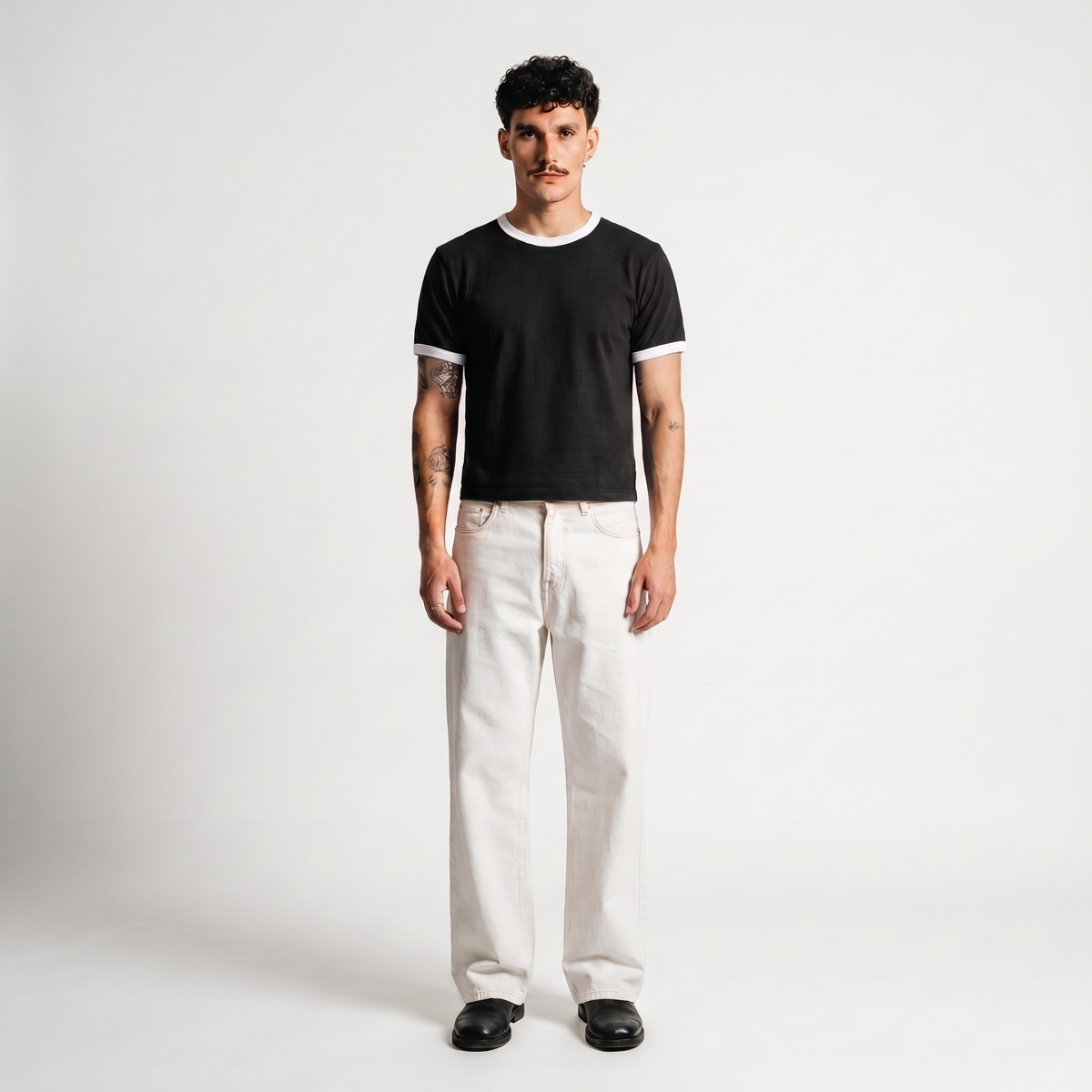 Cocoa Bean Ringer Tee