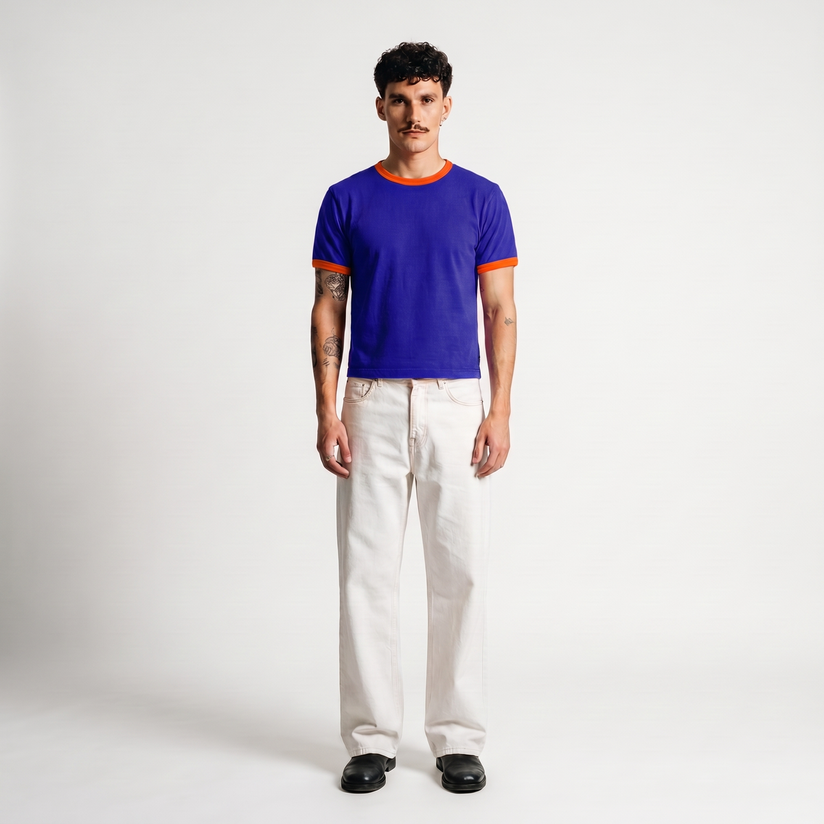 Blue Raspberry Ringer Tee