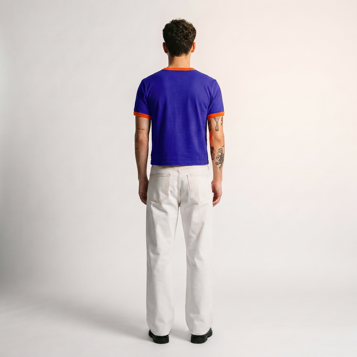 Blue Raspberry Ringer Tee
