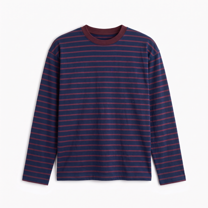 Brownie Bite – Striped Oversized T-Shirt