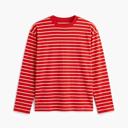 Cherry Cola – Striped Oversized T-Shirt