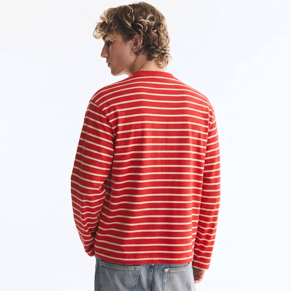 Cherry Cola – Striped Oversized T-Shirt