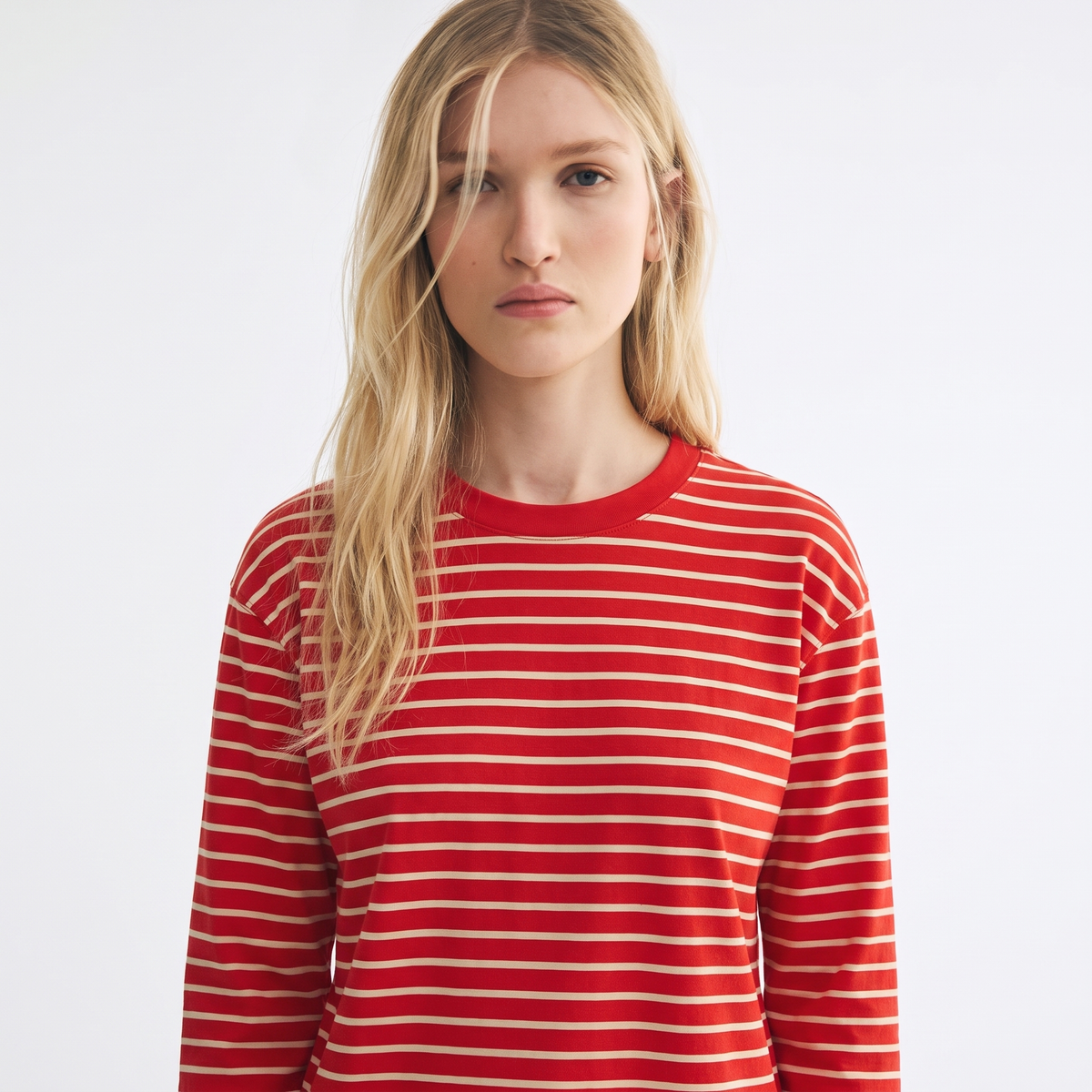 Cherry Cola – Striped Oversized T-Shirt