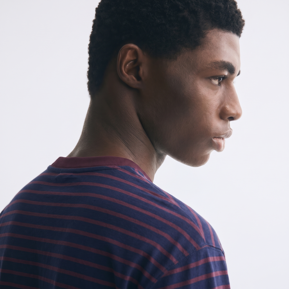 Brownie Bite – Striped Oversized T-Shirt