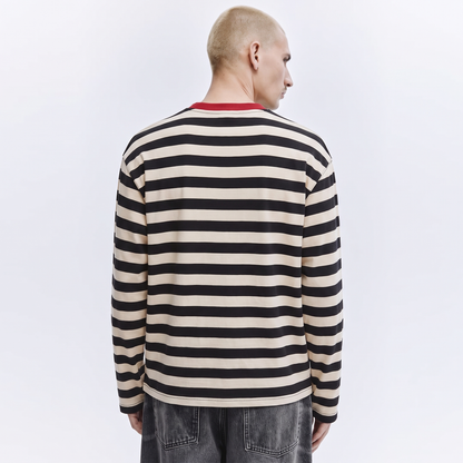 Oreo Club – Striped Oversized T-Shirt