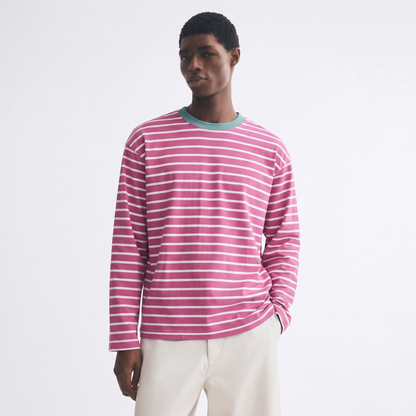 Candy Floss – Striped Oversized T-Shirt