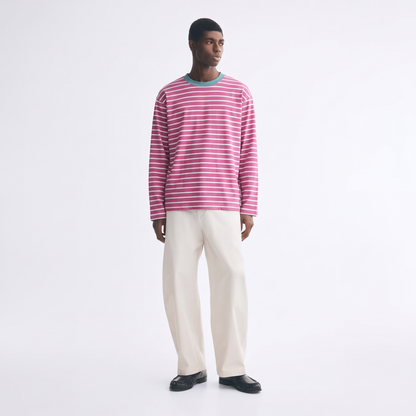 Candy Floss – Striped Oversized T-Shirt